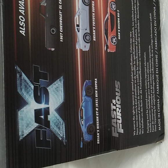 NWT XFAST Jada Fast & Furious 2006 Dodge Charger Scale 1/24 - Picture 10 of 12